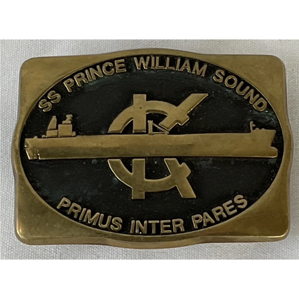 1992 Solid SS PRINCE WILLIAM SOUND/ PRIMUS INTER PARES BELT BULKLE